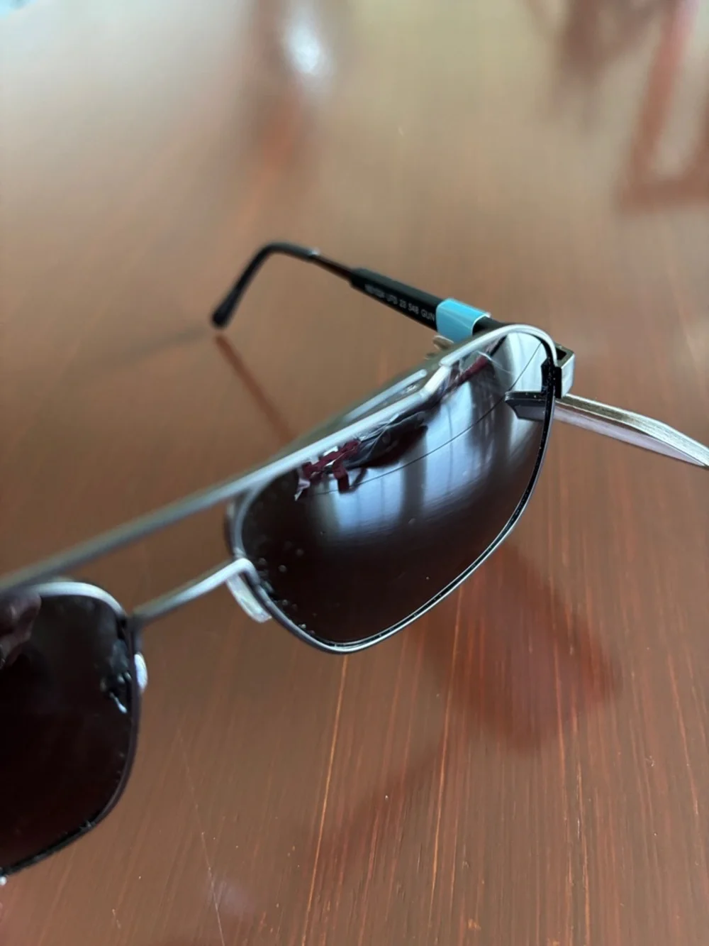 Foster Grant Drive 360  Polarized,100% UVA-UVB protect,Aviator,mirror,gray metal
